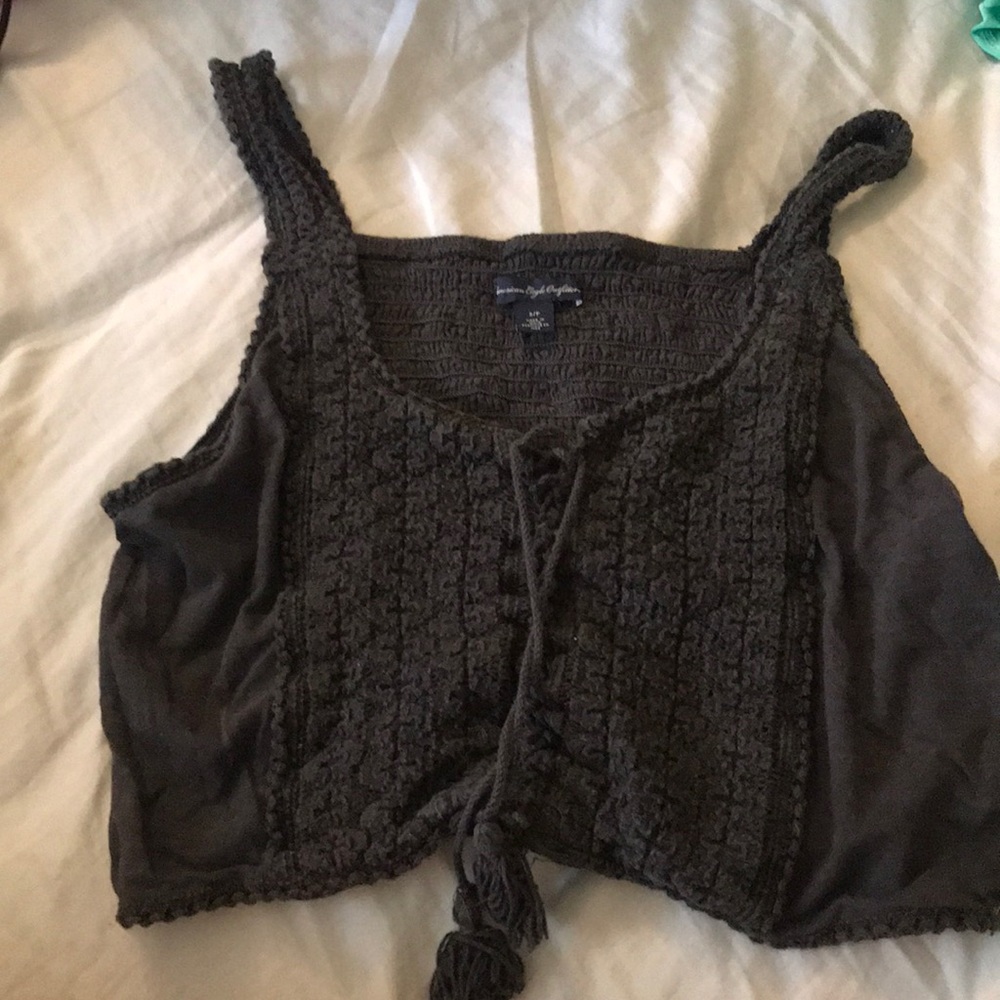 American eagle crop top